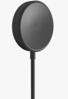Беспроводная зарядка Samsung Watch Wireless Charging (Качество ААА) черная, в коробке