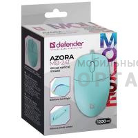 Мышь проводная DEFENDER Azora MB-241 голубой,3D,1200dpi,1,8м (1/100) Мышь проводная DEFENDER Azora MB-241 голубой,3D,1200dpi,1,8м (1/100)