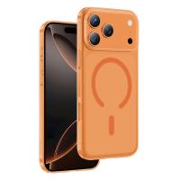 Чехол KEEPHONE X-CRYSTAL ULTRA SLIM MagSafe для iPhone 18 Pro/17 Pro ORANGE