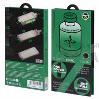 Стекло защитное, Антишпион закаленный Remax ES-02 с автоустановкой, для iPhone 13/13 Pro/14/16E