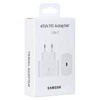 Ориг для Samsung, сетевое зарядное устройство USB-C 45W PD Adapter, белый (в коробке) 