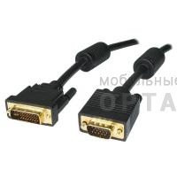 Кабель-переходник DVI (24+5)----> VGA_M/M 1,8м Telecom ( TA680F-1.8M) (1/50)