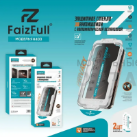 Стекло защитное антишпион FaizFull FH400, с автоустановкой, в комплекте 2шт, для iPhone 14 Pro Max/15 Plus/16 Plus