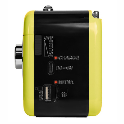 Радиоприемник трёхдиапазонный RITMIX RPR-033 LEMON