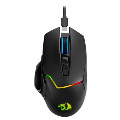 Беспроводная игровая мышь REDRAGON Mirage Pro RGB, 8000 DPI, б.п, черный