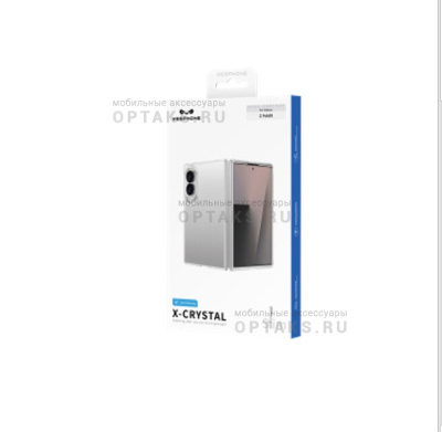 Чехол KEEPHONE X-CRYSTAL ULTRA SLIM CASE Samsung Z Fold 7 Clear