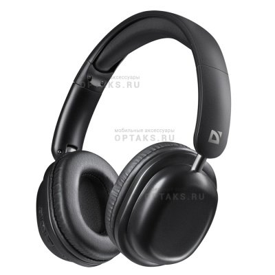 Наушники полноразмерные DEFENDER FreeMotion B640, микрофон, черный(1/20)