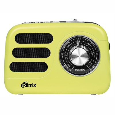 Радиоприемник трёхдиапазонный RITMIX RPR-033 LEMON