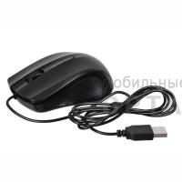 Мышь проводная ACER OMW010 черный оптическая (1200dpi) USB (2but)(1/60)