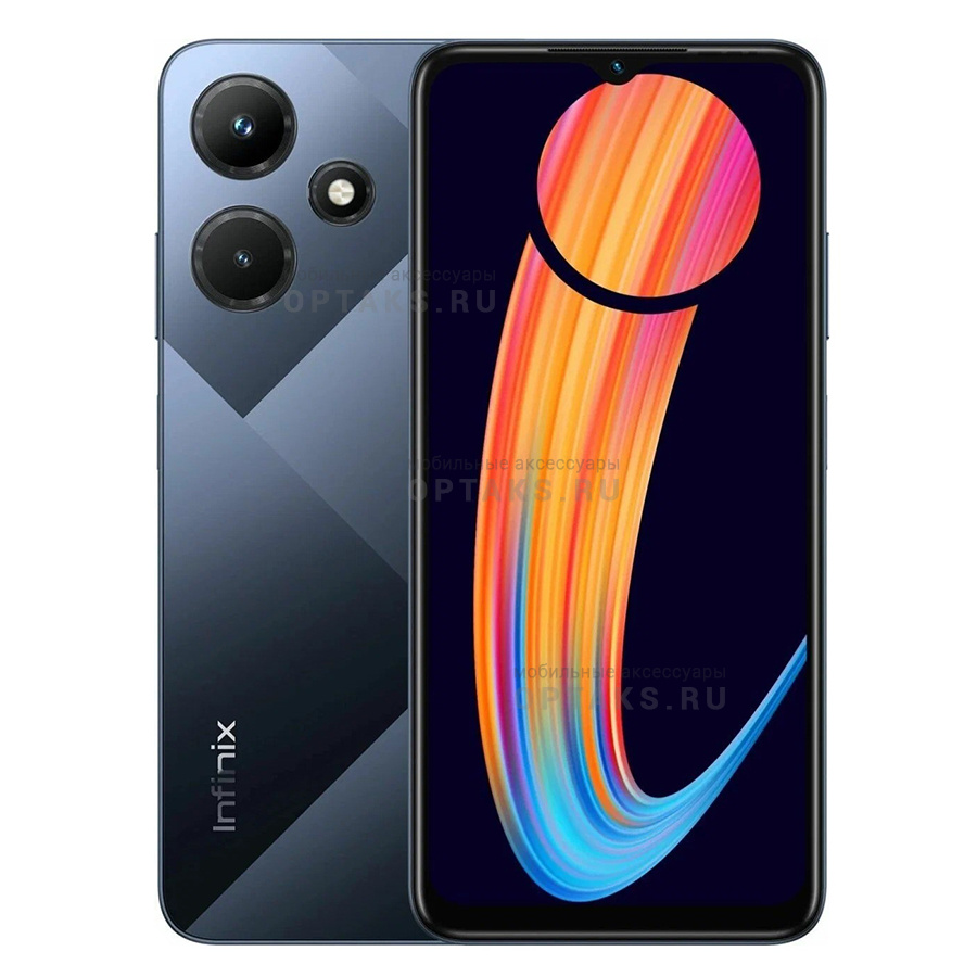 Смартфон infinix hot 30i 128 гб белый