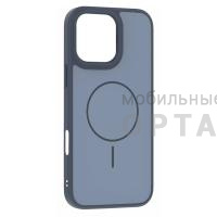 Чехол Matte MagSafe с защитой камеры в техпаке, iPhone 13/14, Blue
