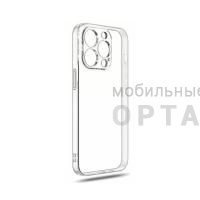 Чехол прозрачный силикон в техпаке, для iPhone 14 Pro Max