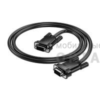Кабель VGA(m) - VGA(m) HOCO US11, 1m, 1080p,  черный
