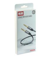 Aux-кабель Jack 3,5mm(m)-Jack 3,5mm(m) Earldom ET-AUX45, 1m, черный