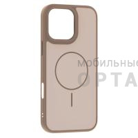 Чехол Matte Case MagSafe с защитой камеры в техпаке, iPhone 16 Pro Max, Desert