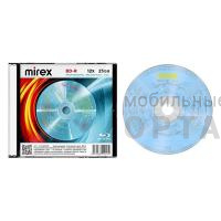 Диск MIREX BD-R 12X 25GB  Slim case (1/50)