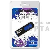 Флешка USB 64 Гб OltraMax  250  синий