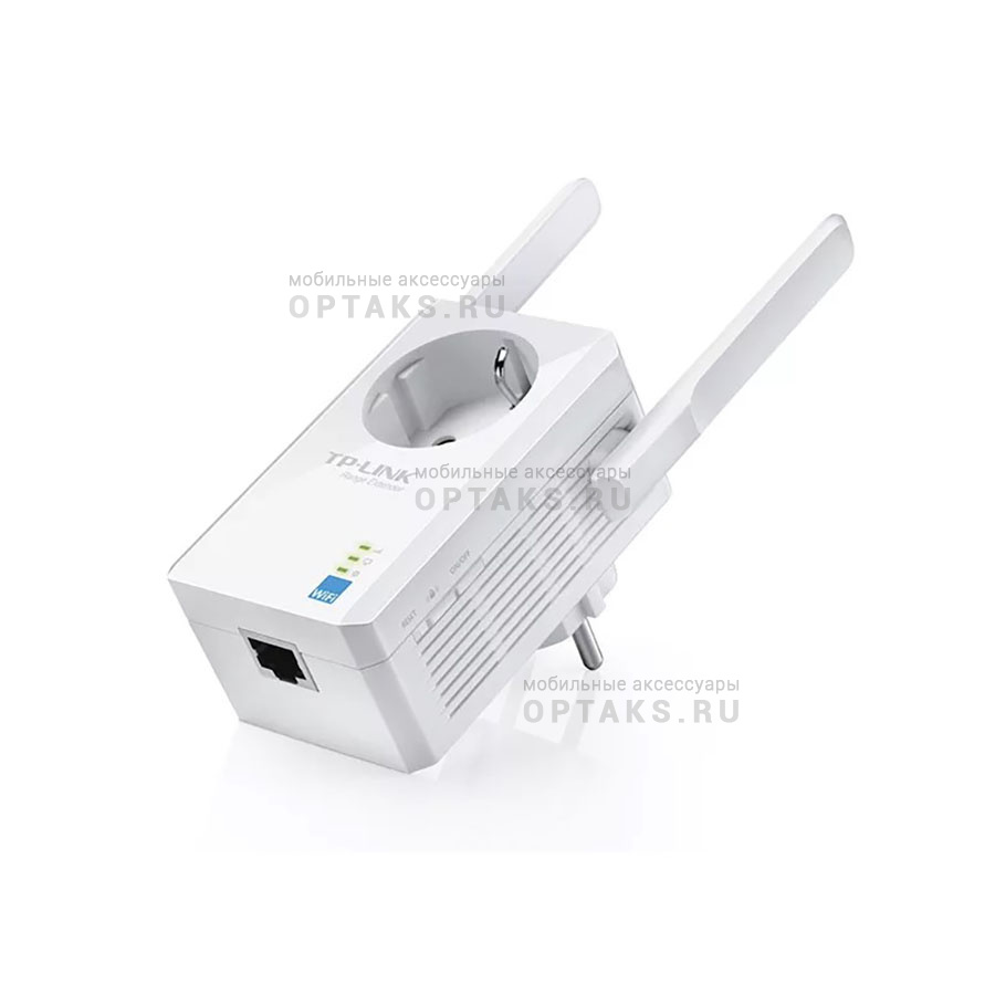 Усилитель TP-LINK TL-WA860RE, 802.11n, частота 2.4 ГГц, 300 Мбит/с оптом  купить Москве