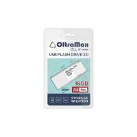 Флешка USB 16 Гб OltraMax 240, USB2.0, белый