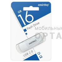 Флешка USB 16GB Smartbuy  Scout  белый Флешка USB 16GB Smartbuy  Scout  белый