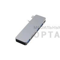 HUB 6in2 H-11 (2Type-C, 2USB, microSD) HUB 6in2 H-11 (2Type-C, 2USB, microSD)