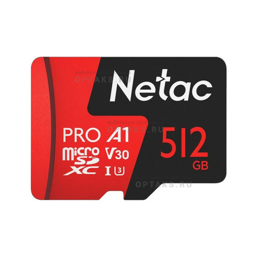 Карта памяти netac microsd card p500 standard 32gb retail version w sd adapter