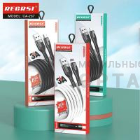 Кабель USB RECRSI CA-237 Lightning белый Кабель USB RECRSI CA-237 Lightning белый