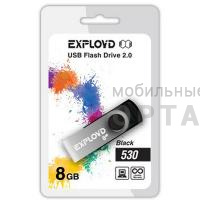 Флешка USB 8 Гб Exployd  530  чёрный