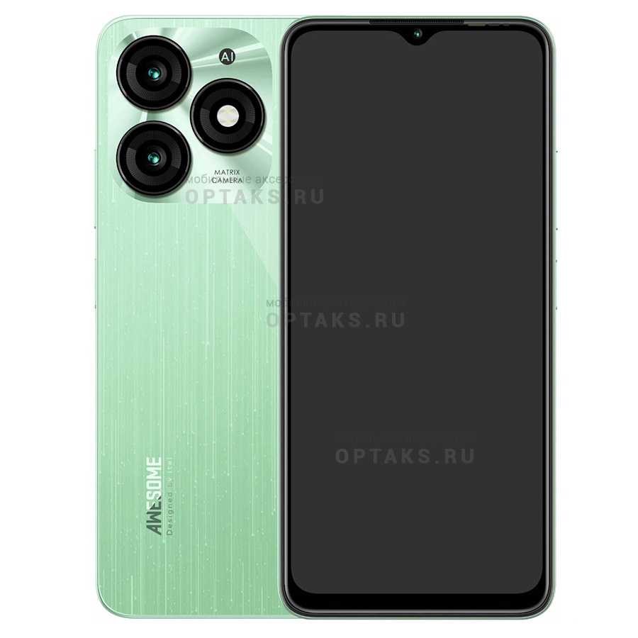 Смартфон ITEL A70 4/256GB Green NFC (РСТ) оптом купить Москве