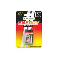 Батарейка крона, Трофи 6LR61-1BL ENERGY POWER Alkaline