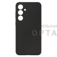 Чехол силикон COVER, бархатная подкладка в упаковке, Honor X8c, черный