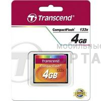 Карта памяти 4 Гб CF Transcend (133x)