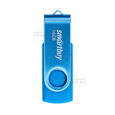 Флешка USB, 16 Гб Smartbuy  Twist  синий