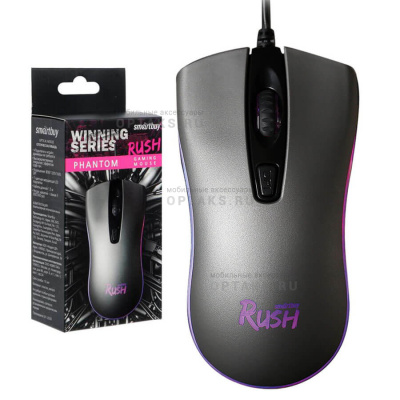 Мышь игровая, Smartbuy RUSH 713 металл (SBM-713G-G) / 100