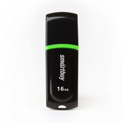 Флешка USB 16 Гб Smartbuy  Paean  чёрный
