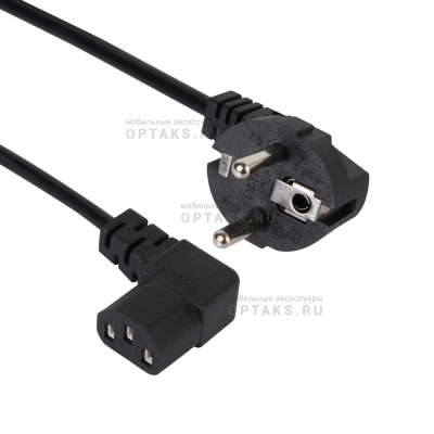 Кабель комп - розетка 220V EU (угол-угол), 1.8m, iOpen <ACE021R-1.8M> (1/60)