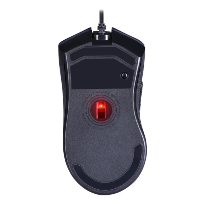 Мышь проводная игровая REDRAGON Cypher черн,RGB,6кн,12800dpi (1/60)