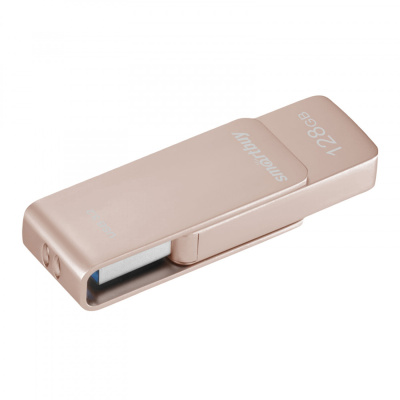 Флешка USB3.0 128GB Smartbuy  M1  розовый металлик