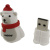 Флешка USB, 16 Гб Smartbuy Wild series  Белый Медведь