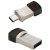 Флешка USB3.1 16 Гб Transcend JetFlash 890S OTG водонепроницаемая серебро металл Флешка USB3.1 16 Гб Transcend JetFlash 890S OTG водонепроницаемая серебро металл
