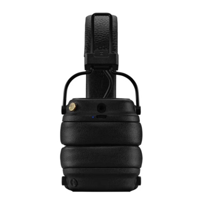 Наушники беспроводные накладные Marshall Major V (Premium 1:1 качество), черные, в коробке
