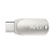 Флешка USB3.0 16 Гб Netac U785C Dual, USB + TypeC, серебро Флешка USB3.0 16 Гб Netac U785C Dual, USB + TypeC, серебро