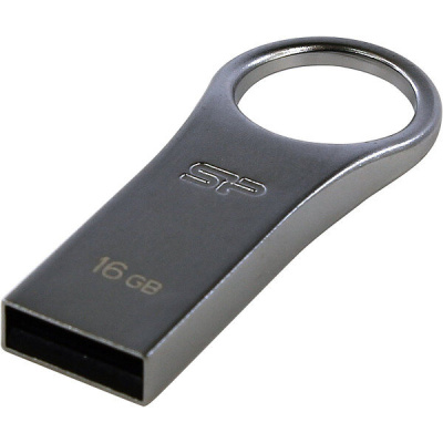 Флешка USB 16 Гб Silicon Power  Firma F80  металл