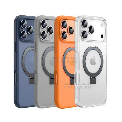 Чехол KEEPHONE MAGICO MAGSAFE CASE WITH HOLD RING для iPhone 17 BLUE