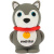 Флешка USB, 16 Гб Smartbuy Wild series Собака серая Флешка USB, 16 Гб Smartbuy Wild series Собака серая