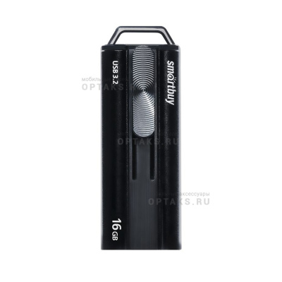 Флешка USB3.0 16GB Smartbuy Iron-2 металл чёрный