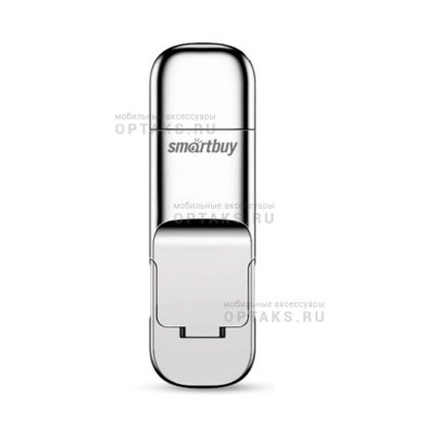 Флешка USB 128 Гб SmartBuy M5, USB3.2 gen, Type-C, металл, серебристый