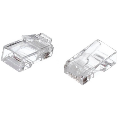 Коннектор RJ-45 (8P8C) CAT 5Е ( упаковка 20 шт.) Aopen/Qust <ANM005-1/20>