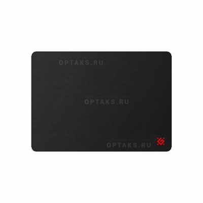 Коврик игровой для мыши, DEFENDER Black S 250*350*3 мм, ткань+резина (1/100)