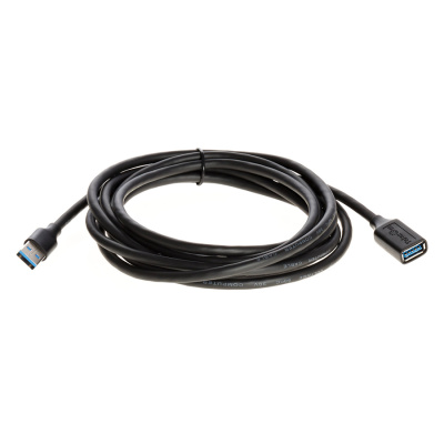 Кабель удлинительный USB3.0 Am-Af 1m Telecom черный (TUS708-1M) (1/125)